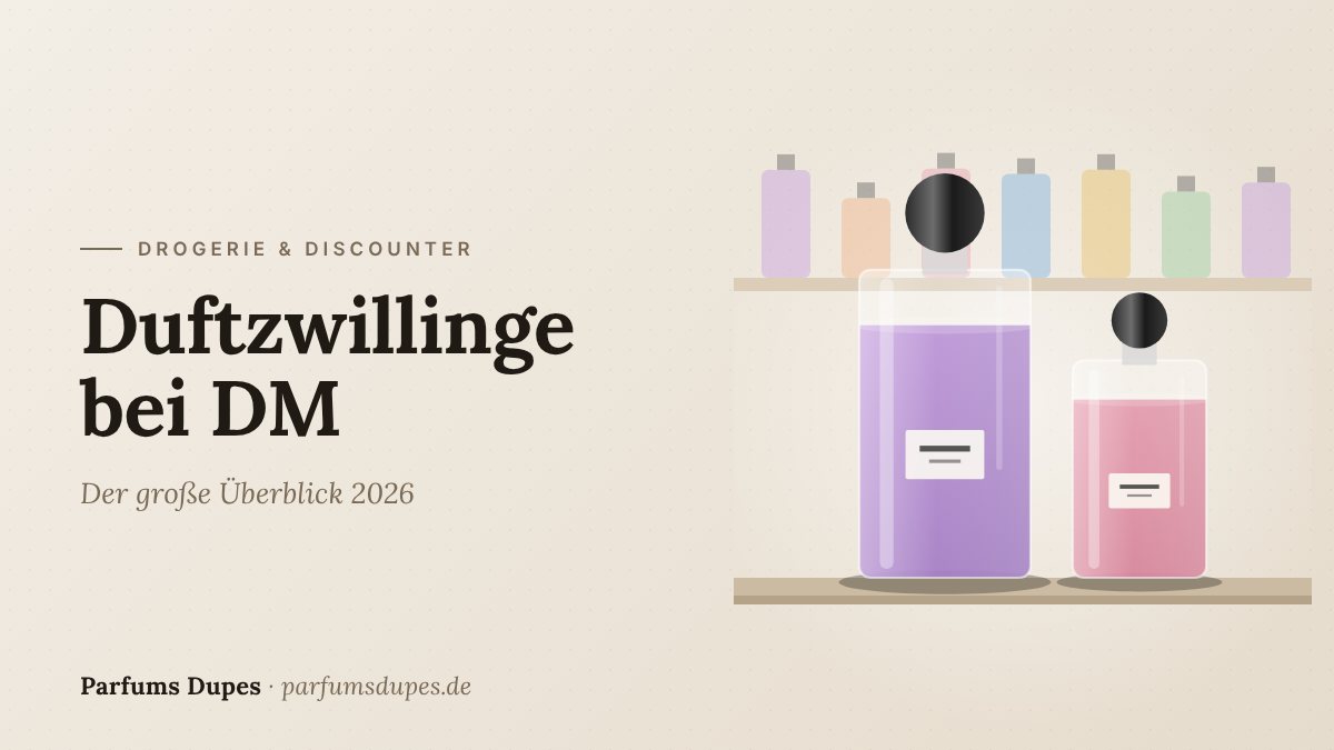Titelbild: Duftzwillinge bei DM – der große Überblick 2026
