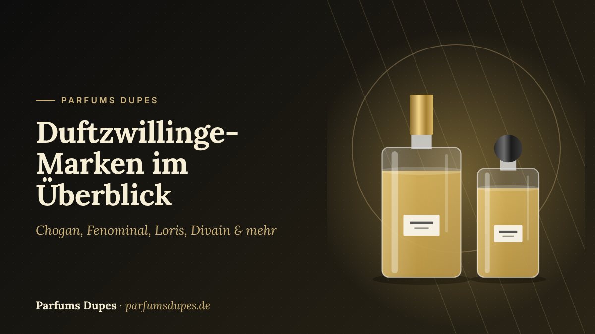Duftzwillinge-Marken im Überblick