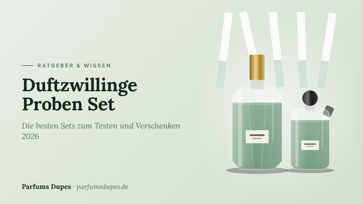 Titelbild: Duftzwillinge Proben Set – die besten Sets zum Testen und Verschenken 2026